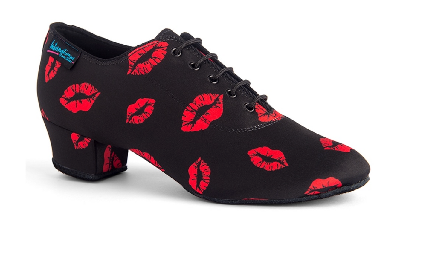 Women's Practice Shoes Latin, American Rhythm Hazer Split Lipstick (Women's Teacher's Shoes)